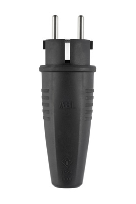 ABL GmbH Expert Stecker 1509 SK FB Gum SV schwarz 1509