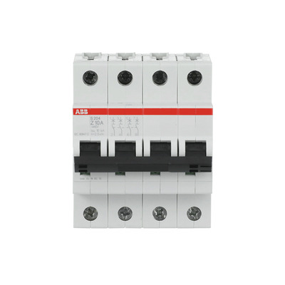 ABB Stotz S&J Sicherungsautomat 6kA 10A Z 4p S204-Z10