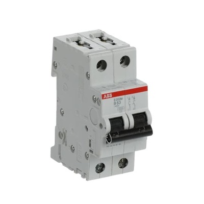ABB Stotz S&J Sicherungsautomat 10kA 63A B 2p S202M-B63