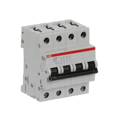 ABB Stotz S&J Sicherungsautomat 10kA 50A B 4p S204M-B50