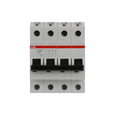 ABB Stotz S&J Sicherungsautomat 10kA 50A B 4p S204M-B50
