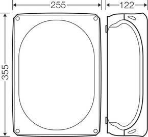Hensel Kabelabzweigkasten 16-50 5pol. schwarz KF 5050 B
