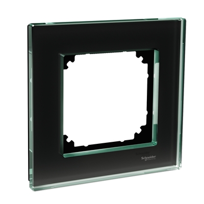 Elso Echtglas-Rahmen 1-fach schwarz WDE004011