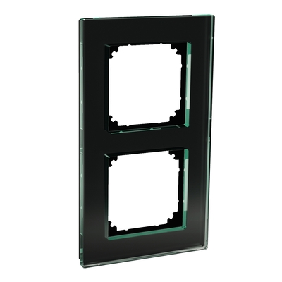 Elso Echtglas-Rahmen 2-fach schwarz WDE004012