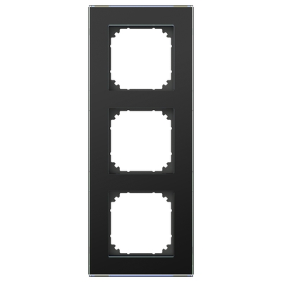 Elso Echtglas-Rahmen 3-fach schwarz WDE004013