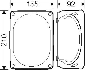 Hensel Kabelabzweigkasten bis 16qmm DK 1600 G