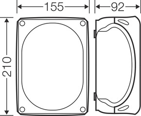 Hensel Kabelabzweigkasten 2,5-10qmm DK 1610 G