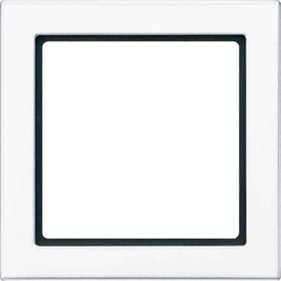 Jung Rahmen 1-fach alpinweiß waage/senkrecht FD 981 WW