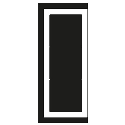 Jung Rahmen 3-fach lichtgrau waage/senkrecht FD 983 LG