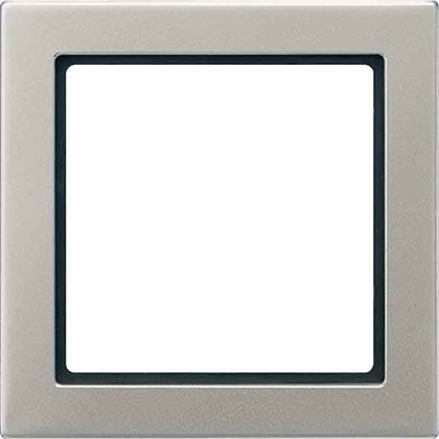 Jung Rahmen 1-fach edelstahl waage/senkrecht FDES 2981