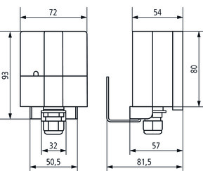 Theben Helligskeitswertsender LU 133 EIB/KNX