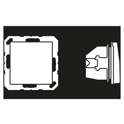 Jung SCHUKO-Steckdose, 16 A 250 16 A 250 V AS 1521 BFKL O