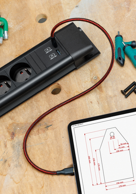 Bachmann Steckdosenleiste 6xUTE 1xSchalterUSB BM005939