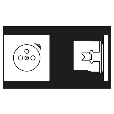 Jung Steckdose Energy BT ME 1521 F SE C-L