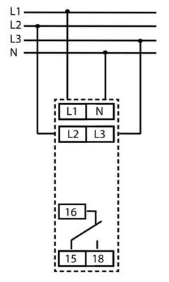 Eberle Controls Phasenfolgerelais AC MPH 1