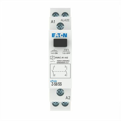 Eaton Stromstossschalter 8VAC/16A/2S Z-S8/SS