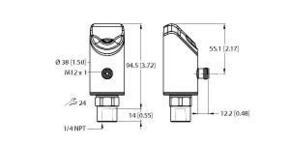 Turck Drucksensor Druck:0 ... 250 bar PS510-250 #100001580