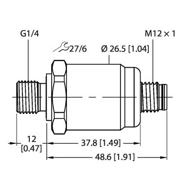 Turck Drucktransmitter mit Stromausgang PT0.05R-1 #100004266