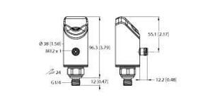 Turck Drucksensor Druck:0 ... 100 bar PS510-100 #100007678