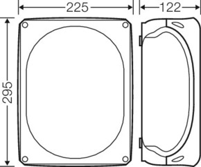Hensel Leergehäuse EB-Mass 190x260x106 EB 35 B