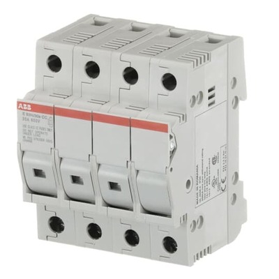 ABB Stotz S&J Sicherungshalter 3P+N, In=30A E 93N/30s CC