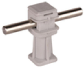 DEHN Leitungshalter grau H 36mm f. Rd 8mm M8 LH DS 8 H36 IGM8 GR