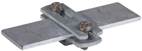 DEHN Flachbandhalter f. Fl 40mm St/tZn FBHZS40B6.5X16STTZN