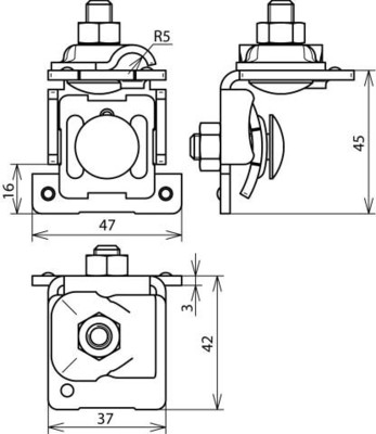 DEHN Falzklemme NIRO 0,7-8mm FKKB610KBF078WV2A