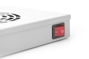 DIGITUS 19Zoll Einschublüfter 2 St inkl.Thermostat DN-19 FAN-2-HO