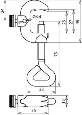 DEHN Prüfklemme TG/tZn bis 1/2 PK221ASSM5TGTZN