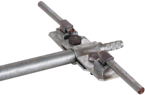 DEHN TE-Anschlussschelle St/tZn f. D 20mm ASTE202XKSV710STTZN