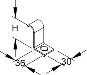 Niedax Profilklemme KRAB 60 F
