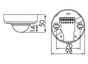 BEG Brück Electronic Präsenzmelder PD2-M-1C-AP