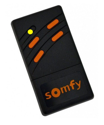 Somfy Ersatz-Funkhandsender 26,995 MHz gelbe LED 1841113