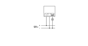 ESYLUX Deckenbewegungsmelder EB, 12VD,C 360Gr, 6m MD-C 360i/6 mini 12V