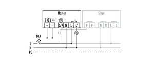 ESYLUX Decken-Präsenzmelder UP,1-10V,360Gr, 24m PD-C 360i/24 DIM
