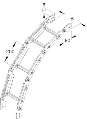 Niedax Bogen Verstellbar KGS 60.403