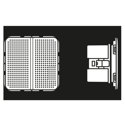 Jung Lautsprechermodul gr ca.2,5W 4Ohm LSM CD 4 GR