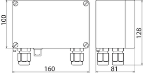 DEHN Alu-Gehäuse AP-IP65 REG.max.5TE ALGA 5 X