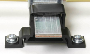 DEHN S-Halter Kunststoff schwarz SH 18X3 K