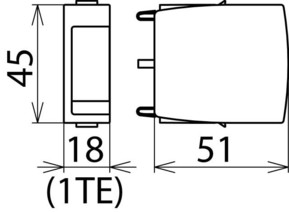 DEHN ÜS-Ableiter Varistor-Schutzmodul DG MOD 150