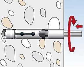 Fischer Deutschl. Innengewindeanker FH II 15/M12 I A4