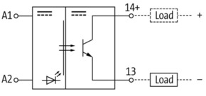 Murrelektronik Optokopplermodul AMMS 10-44/1 503398