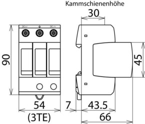 DEHN ÜS-Ableiter DEHNguard DG M YPV SCI 1000