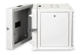 DIGITUS Wandschrank mit Glastür RAL 7035 H=491mm DN-19 09-U-3