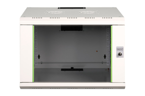 DIGITUS Wandschrank mit Glastür RAL7035 HE 7 DN-19 07U-6/6