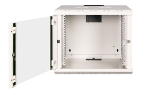 DIGITUS Wandschrank mit Glastür RAL7035 HE 9 DN-19 09U-6/6