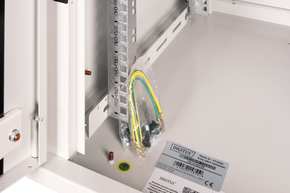 DIGITUS Wandschrank mit Glastür RAL7035 HE 9 DN-19 09U-6/6