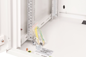 DIGITUS Wandschrank mit Glastür RAL7035 HE 16 DN-19 16U-6/6