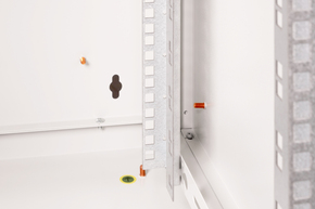 DIGITUS Wandschrank mit Glastür RAL7035 HE 20 DN-19 20U-6/6